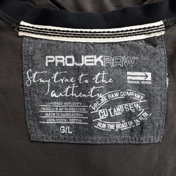 Project Raw Sage Green Long Sleeve T-shirt - Picture 13 of 16